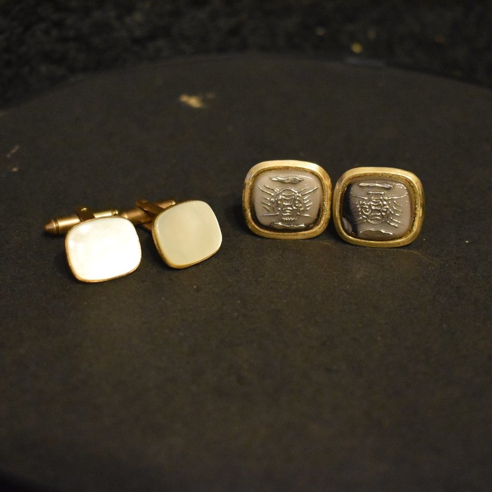 Cuff Links 2 pairs